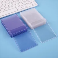 25Pcs Transparent PVC Toploader Protective Sleeve for Collectible Basketball Sports Cards Game Kpop Idol Card Holder 1