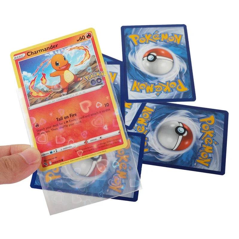 Customized.product.New Arrival Custom Holographic Card Sleeves Board Game Hologram Sleeves For Poke Mon Cards