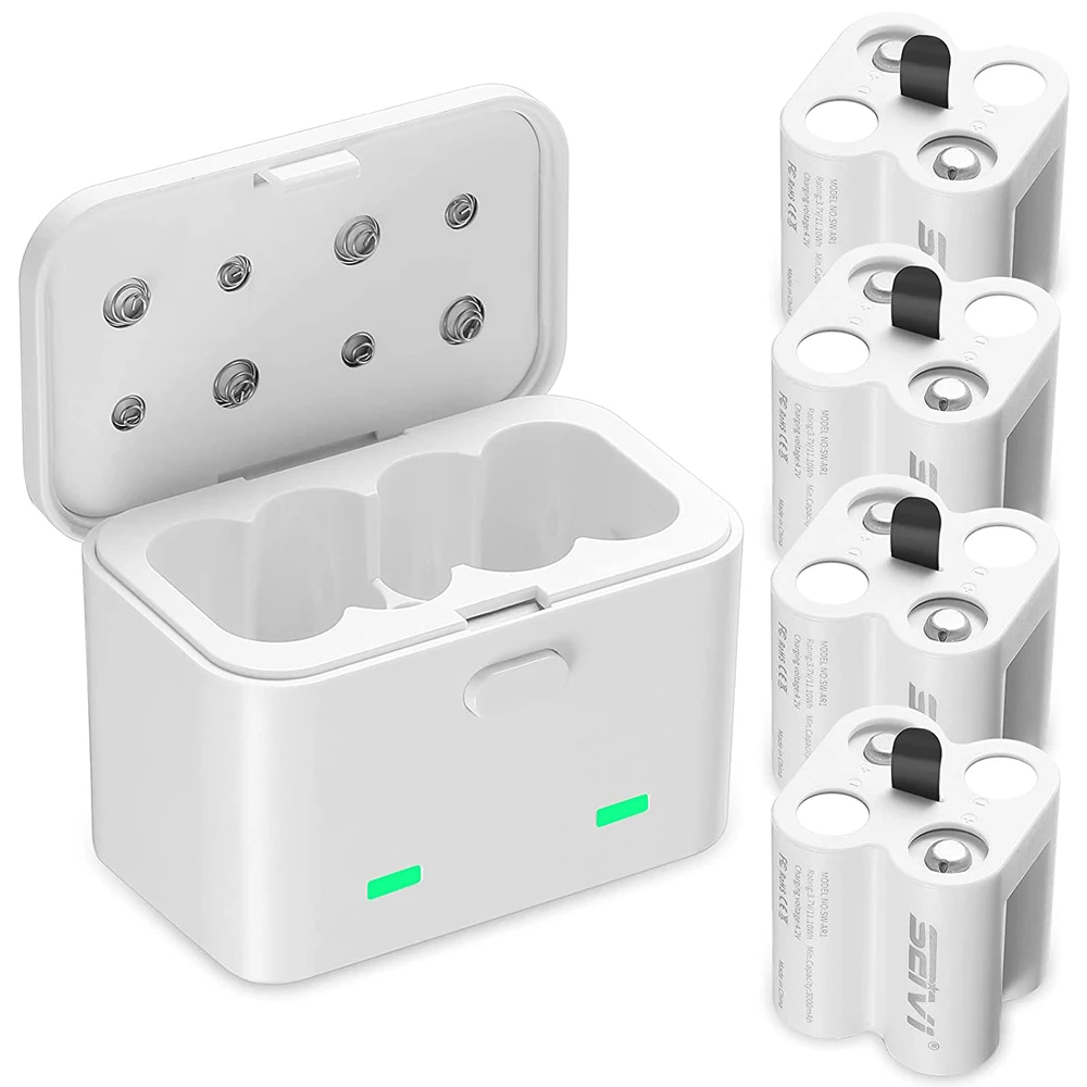 Per Telecamera Di Sicurezza Wireless Arlo (Vmk3200/Vmc3030/Vms3330/3430/3530/) Batteria Ricaricabile Con Caricabatterie Compatibile Con