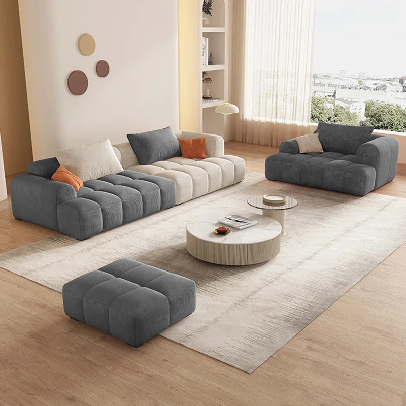 

Single Sofa Simple Popular New Living Room Sofa Combination Is Nordic Luxury And Modern Minimalist Fauteuil Salon Furniture