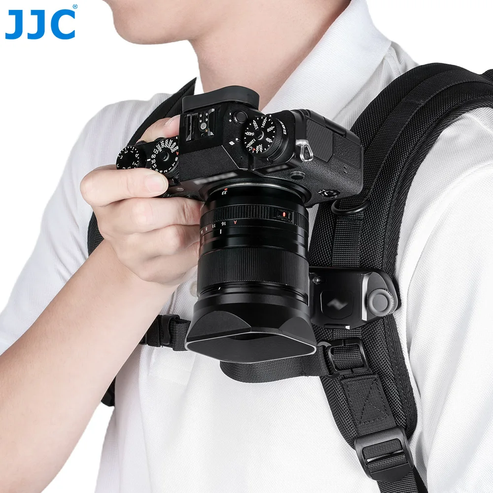 JJC 2 Stück Arca Swiss Typ Schnellwechselplatte aus Aluminiumlegierung mit 1/4 Gewinde, kompatibel mit Peak Design Capture Camera Clip V3 – Detail 15