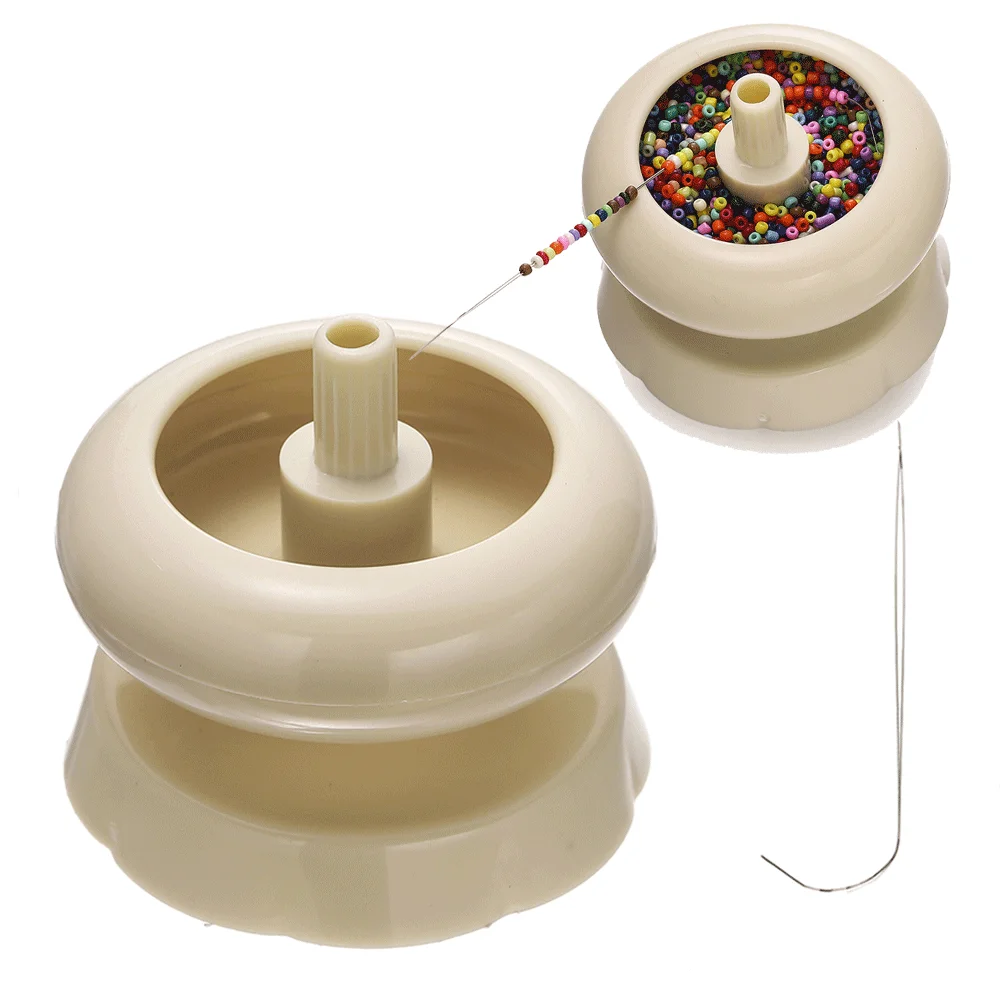 1Pc Spinning Bead Bowl Waist Bead Spinner Quickly DIY Jewelry Making Beading Devices for Bead Bracelet Necklace Convenient Maker