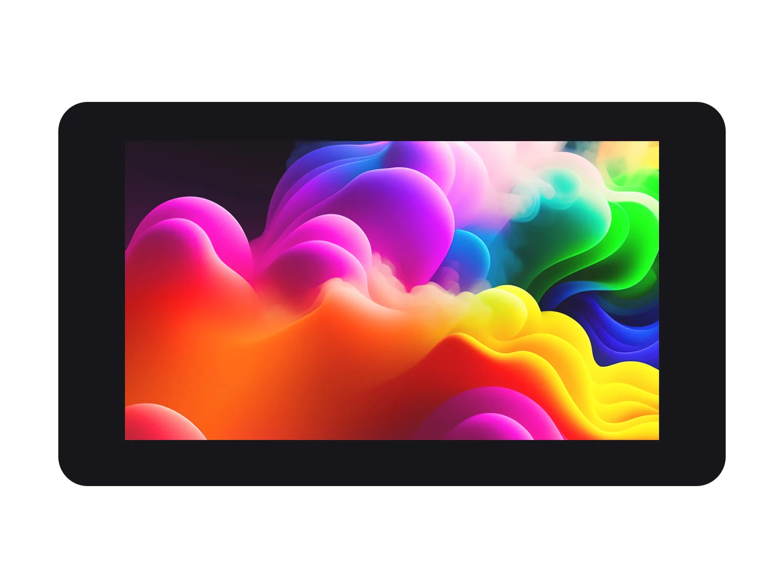 Kit Display Touch Da 7 Pollici Per Raspberry Pi Zero, Con Scheda Di Espansione Display Ips, Tocco Capacitivo 1024X600, 5 Punti