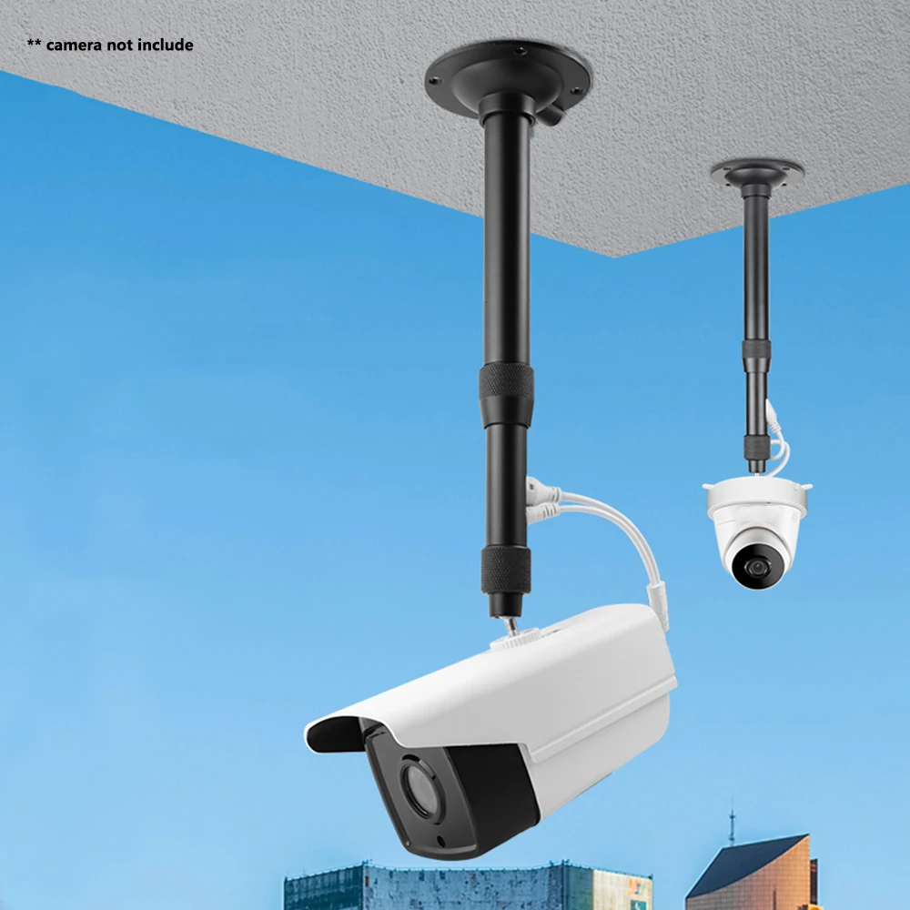 Soporte de montaje de cámara de seguridad de vigilancia, soporte universal  ajustable de pared para cámaras IP, cámaras de seguridad CCTV, cámara domo