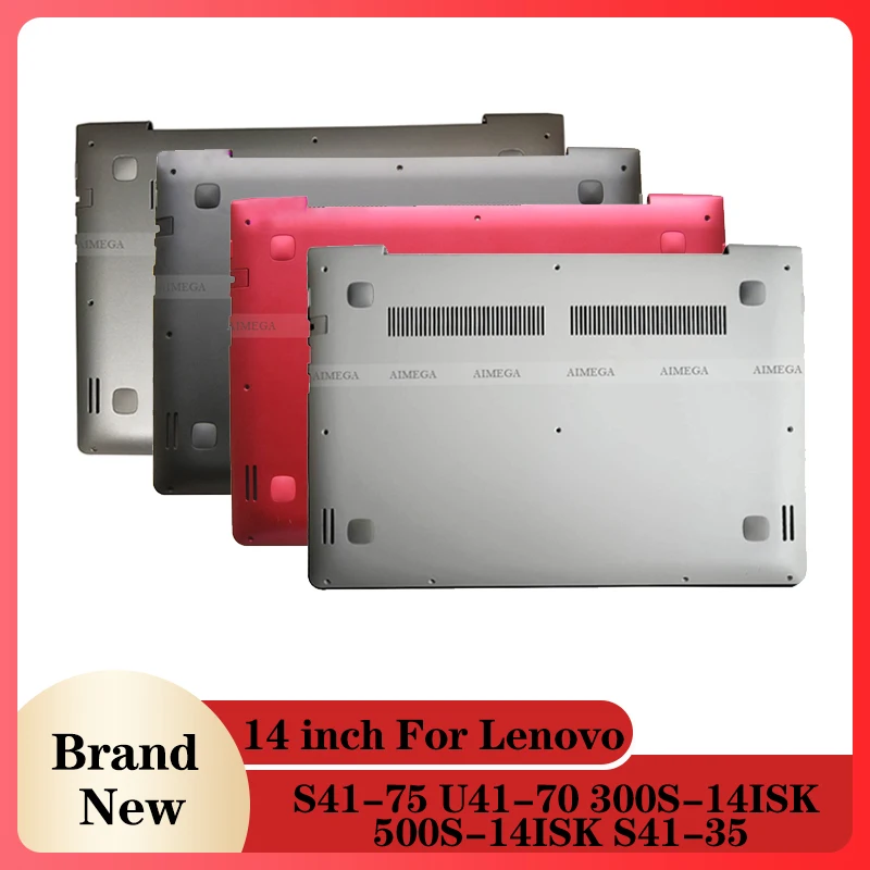 

Новая Нижняя основа для ноутбука Lenovo S41, женская модель-14isk 500S-14ISK, цвет черный, белый, серебристый, красный