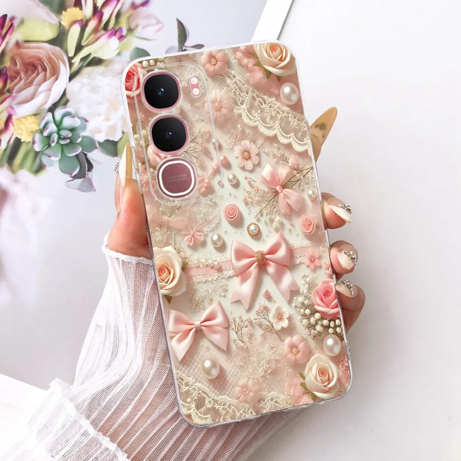 Elegant Flower Butterfly Soft Silicone Phone Case - Premium Back Cover