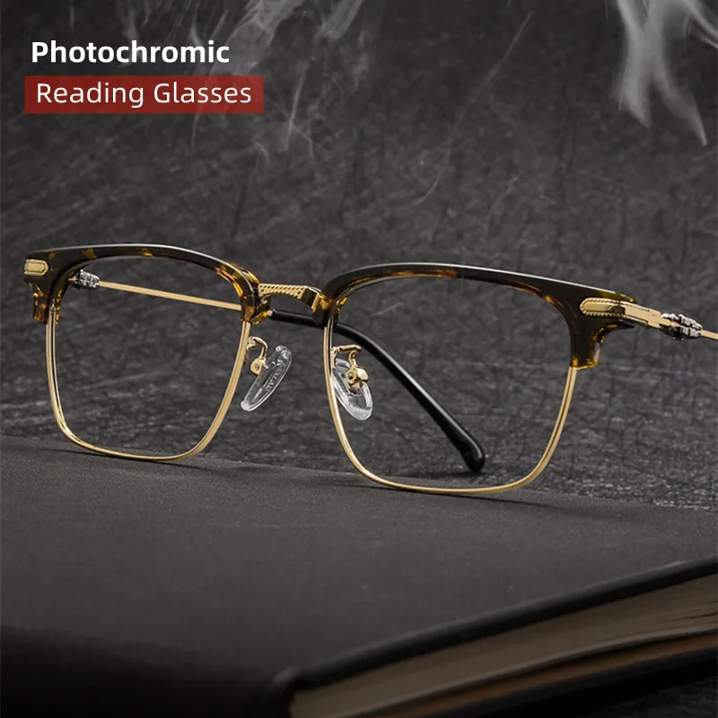 NEW VISION Occhiali Da Lettura, Occhiali Da Pilota Da Uomo - Foto 3