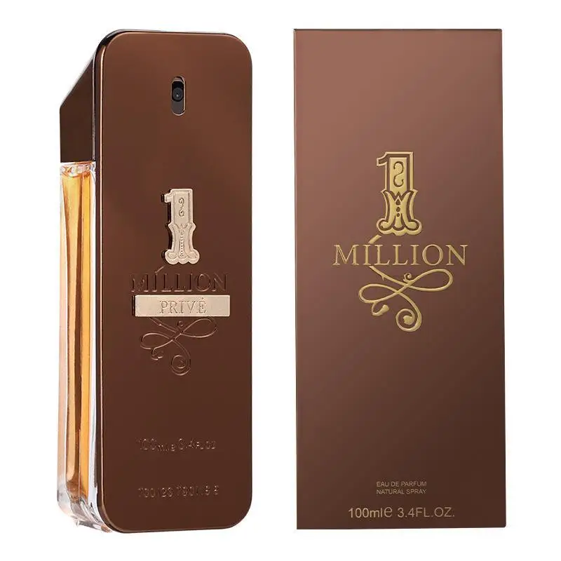 Home Fragrance Products Soft Golden Millionaire Men's Leather Notes Difuser 100ml (No Alcohol) for Men And Women Christmas Gifts