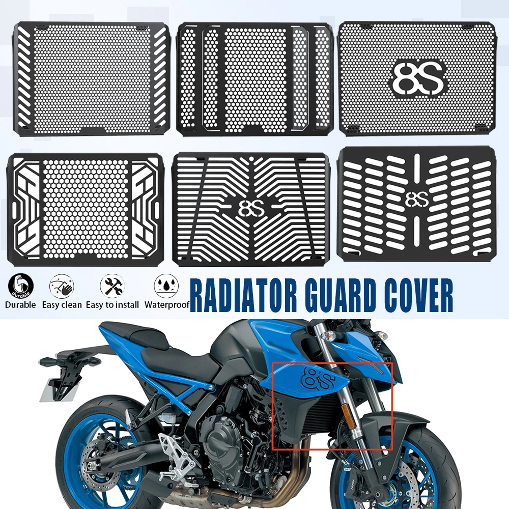 

Новинка для SUZUKI GSX-8S GSX 8 S GSX8S Защитная крышка для радиатора мотоцикла защита для топливного бака 2023 2024 2025 GSX8 S Аксессуары