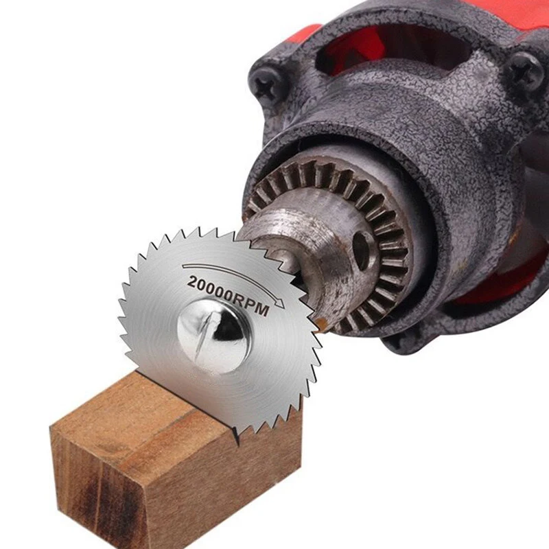 Circular saw blade set detail 8