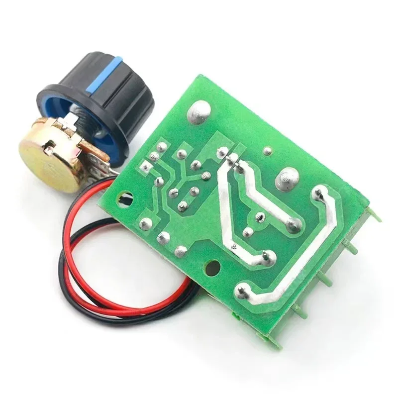 고전력 SCR 전압 조정기, 조광기, 모터 속도 제어기, 거버너 모듈, 전위차계 포함, AC 220V, 2000W