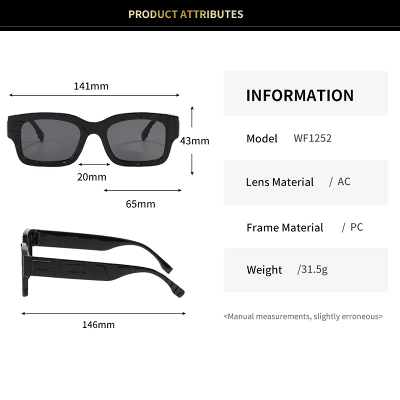 Polarized Sunglasses Vintage Sunglasses Fishing Sunglasses Cyberpunk Sunglasses Square Sunglasses Vintage Women Fashion Female Sun Glasses Men Shades UV400 Luxury Brand Male Fishing Glasses