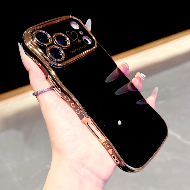 ตัวเลือกสินค้า เคสโทรศัพท์นิ่มลายคลื่น สุดชิค ใส่ได้ทุกรุ่น iPhone
