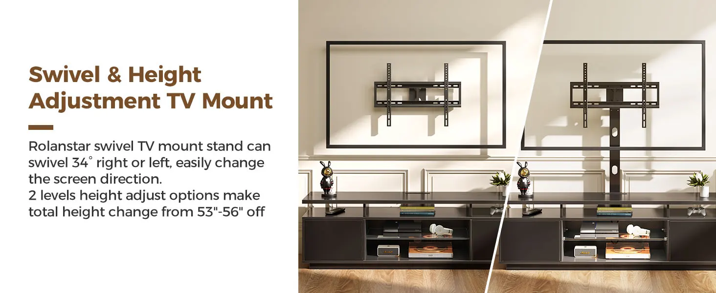 tv stand with mount