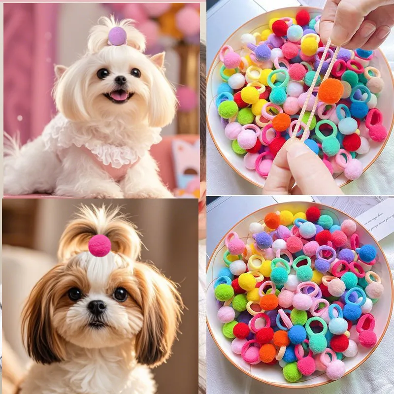 16PCS(8pairs) Short Hair Dog's Hair Clips Accessories Bow,Small Handmade Hair Accessories Bow Pet Puppy For Doggies Cat Kitten Rabbit Grooming Accessories,1.57inch Bow Hair Clip For Short Hair Dogs