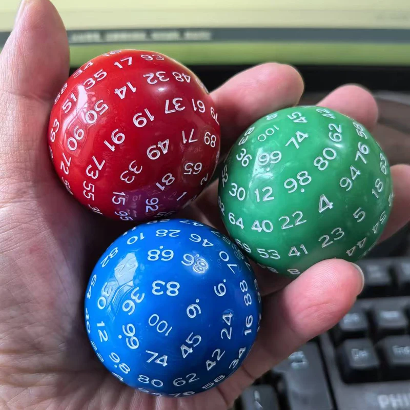3PCS Assorted 100 Sided Dice Drinking Party Board Games Bar KTV Novelty Gifts For Adults Juegos De Mesa Familiares Divertidos 2