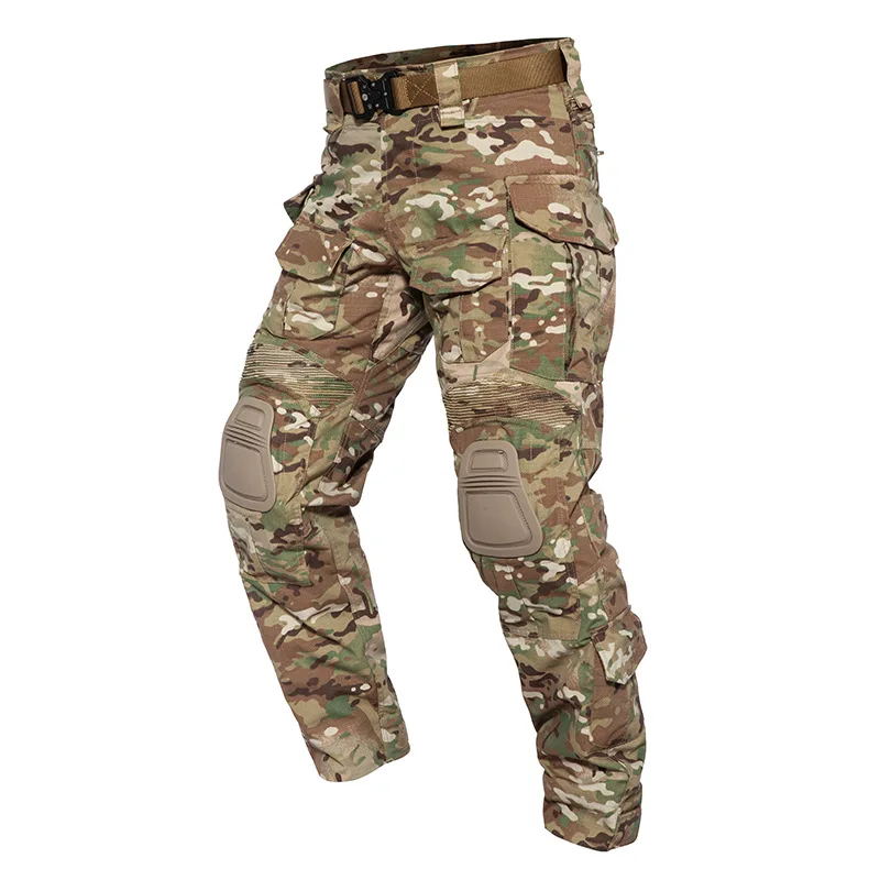 Lynjacye G3 Outdoor Camo Training Set Men Emersongear Tactical Hunting Shirt Pants