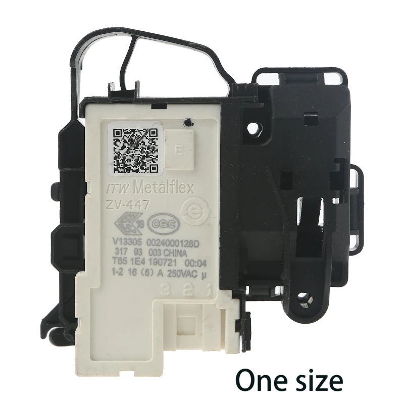 Front Load Washer Replacement Parts Washer Door Latch Lock Switch Assembly for TCL Haier Washing Machine 0024000128A