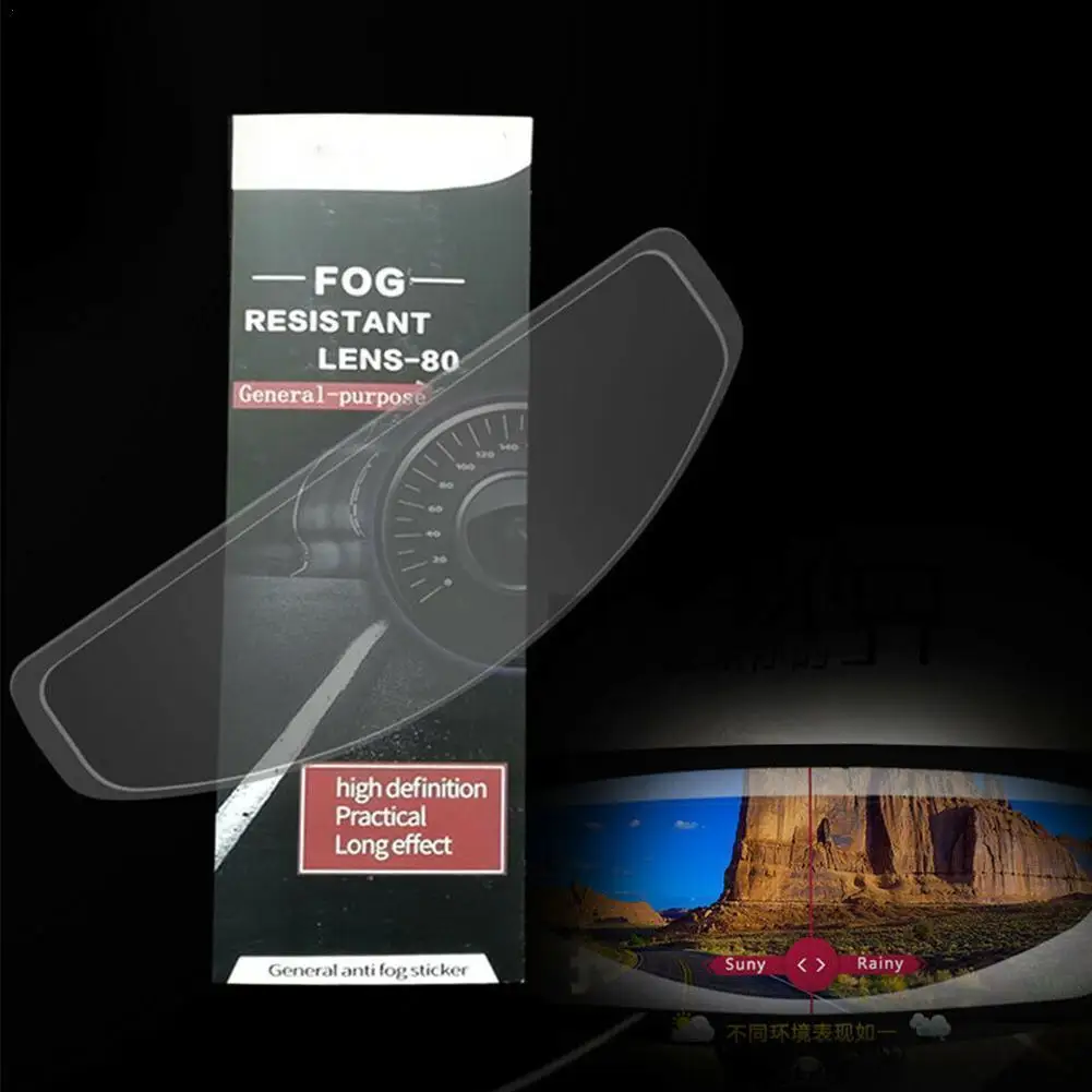

Helmet Anti Fog Film Motorcycle Helmet Rain And Fog Resistant Film Electric Vehicle Helmet Rainproof Anti Fog Film Helmet