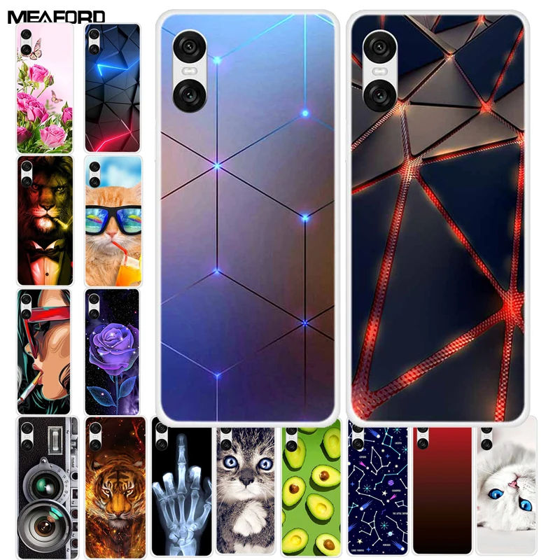 Cartoon Clear TPU Soft Silicone Protective Case Cover