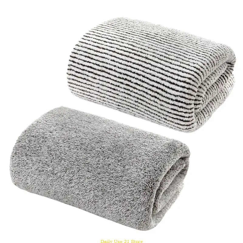 

Portable Bath Towel Coral Fleece Soft Absorbent Quick Dry Bathing Towels for Bathroom Adult Wipe Body Spa Shower Wrap