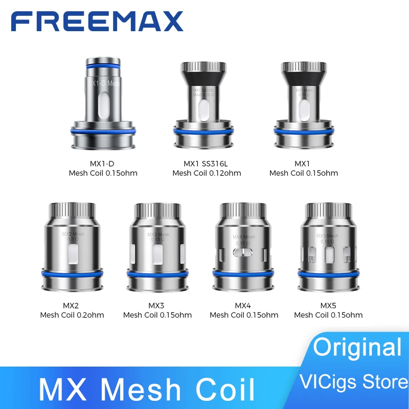 Tanio 3 sztuk/partia Freemax MX siatki cewki MX1 MX2 MX3 sklep