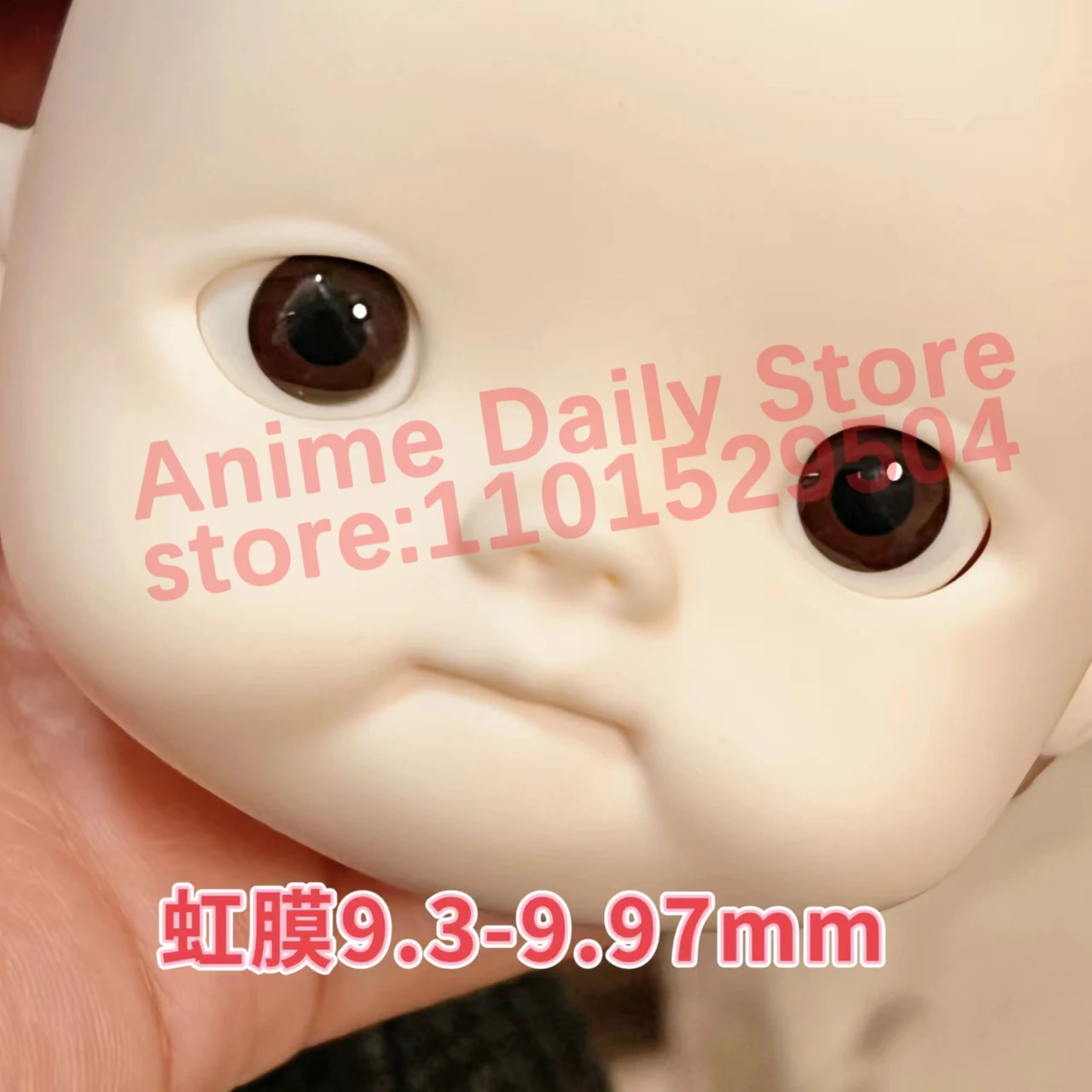 

18mm BJD Glass Eyes Brown Round Ball Movable Glass Eyeballs Black Pearl Glass Eyeballs Doll Accessories