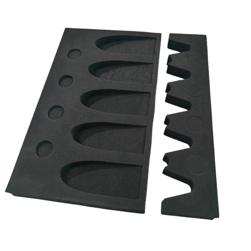 Light weights 5 slots EVA Foams Rifles Rack Wall Mount Rifles Holder Stand