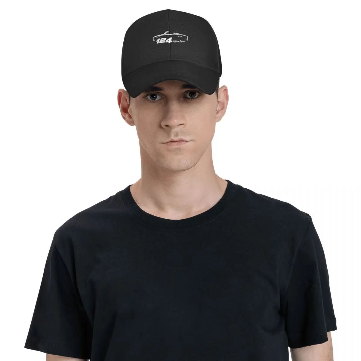 Design 1966 82 Fiat 124 Spider Sports Car P-31 Peaked Caps Trucks Hat Premium Best Quality Baseball Cap 5