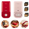 220V Electric Sandwich Maker Timed Multifunction Waffle Maker Cake Toaster Baking takoyaki Pancake Sandwichera Breakfast Machine 1