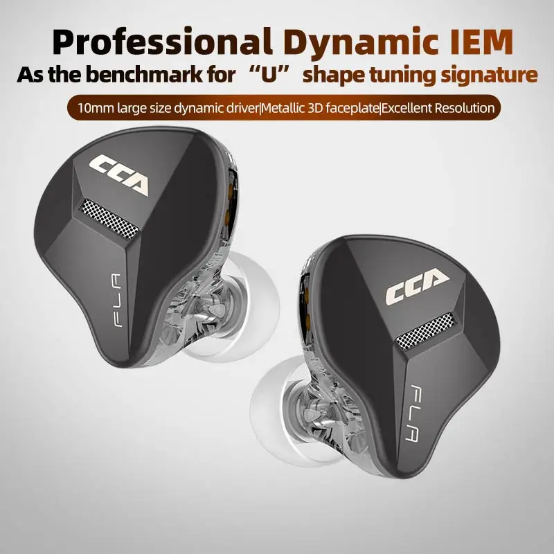 

CCA FLA metal с fio fone de ouvido no monitor, с высокой точностью зрения, с могилью, подвесного типа