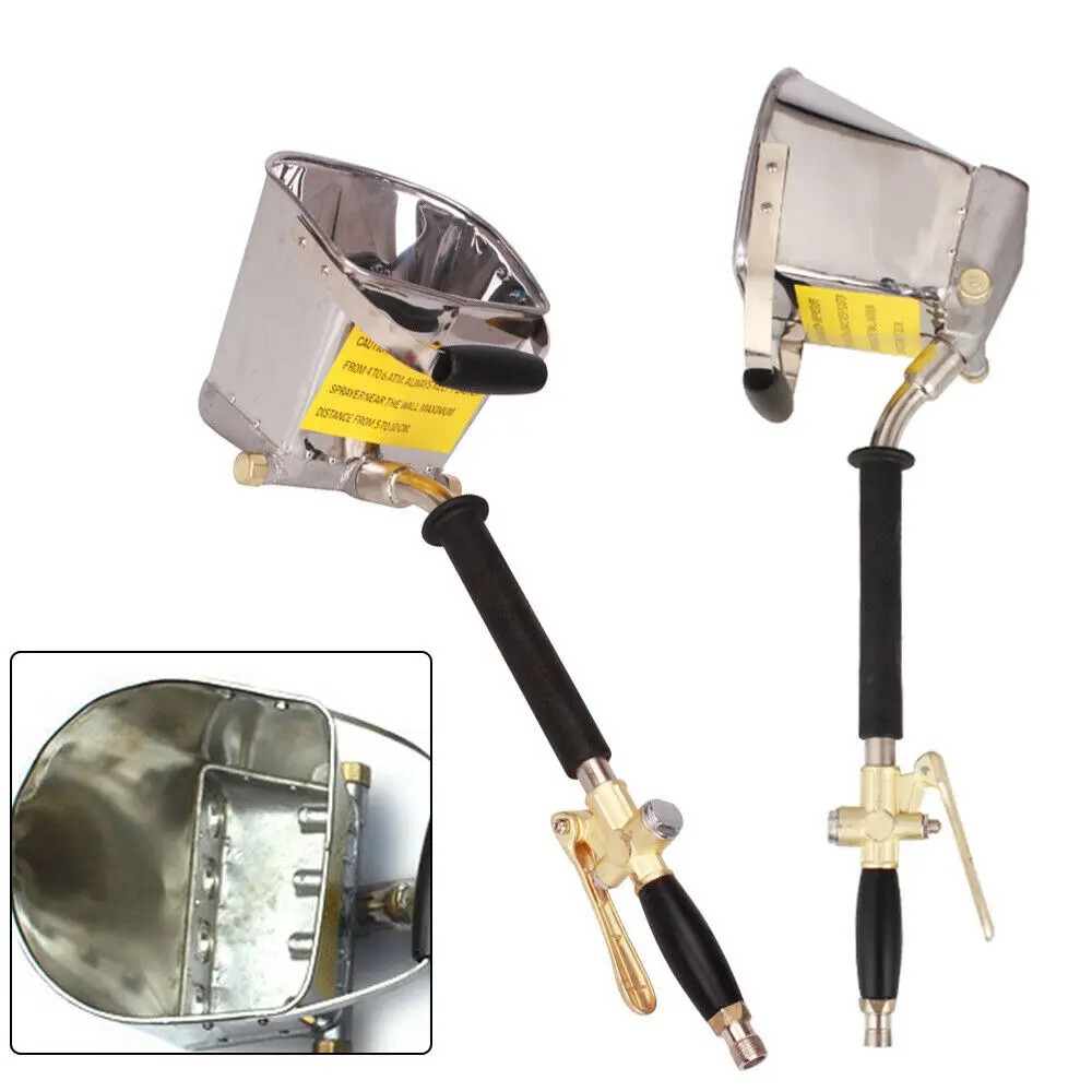 

Cement Mortar Concrete Air Gypsum Sprayer Hopper Wall Plastering Gun Tool