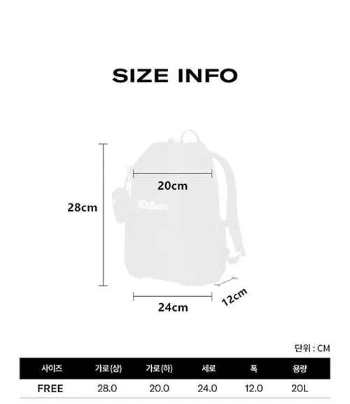 Wilson Tennis Racket Bag Badminton Bag Sports Large Capacity Backpack with Drawstring for Men Women 2 Pieces WU33008413 TBP71 6