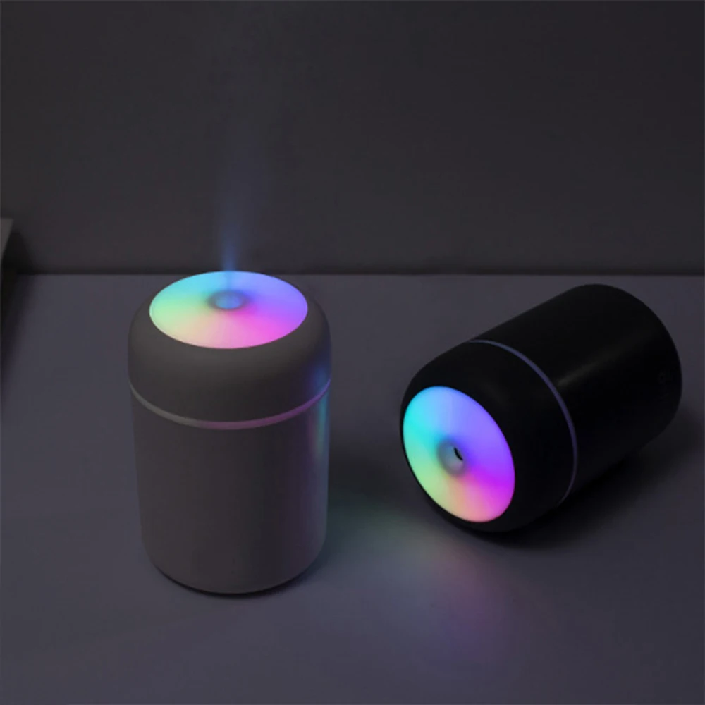 Car Air Freshener LED Air Humidifier Diffuser Humidifier Aromatherapy Aroma Fragrance Auto Interior Perfume Accessories