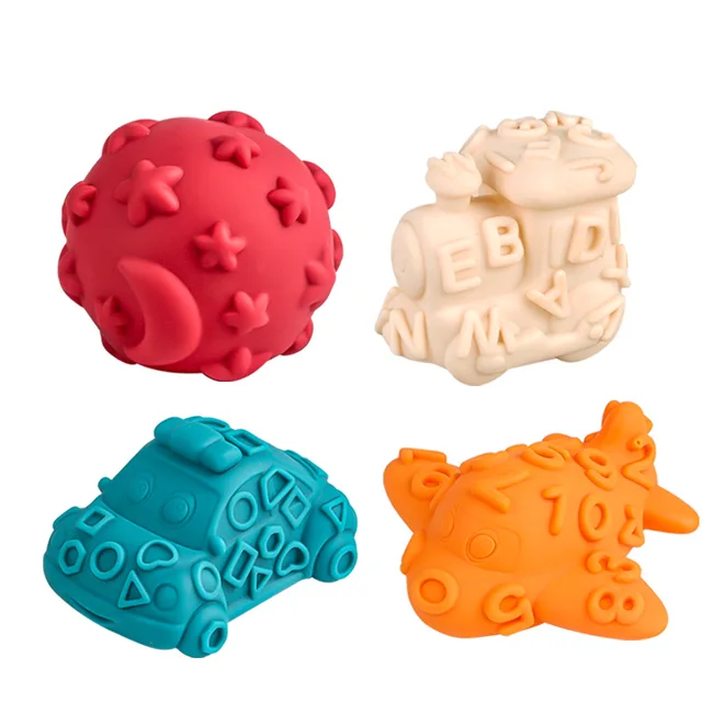 Textured Multi Ball Set Baby Toys: Developing Tactile Senses