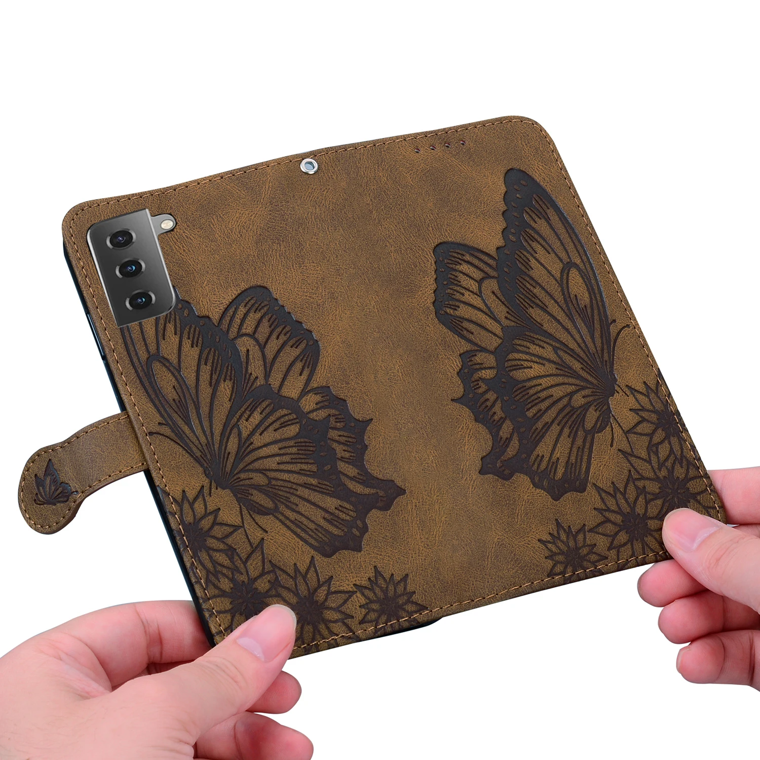 Wallet Case For Samsung Galaxy S22 S23 S8 S9 S10 Plus S20 S21 FE Note 20 Ultra Luxury Leather Flip Holder Stand Bags Phone Cover_voghion.com