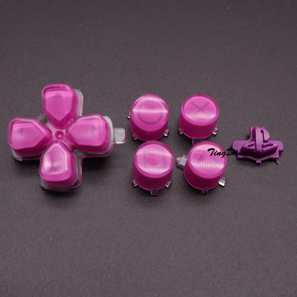 For PS5 Controller Replacement Dpad & ABXY Jelly Buttons Trigger Keys Repair Part Home Button Return Back Power Switch Key