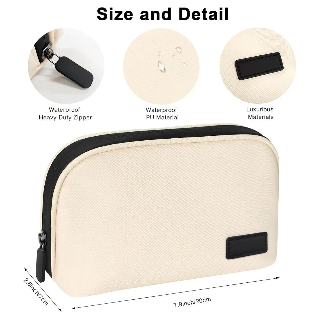 Cable Storage Bag Waterproof Digital Electronic Organizer Portable USB Data Line Charger Plug Storage Bag Travel Makeup cable storage bag electronic accessories case digital accessories bag data cable storage bag cable organizer pouch electronics travel organizer