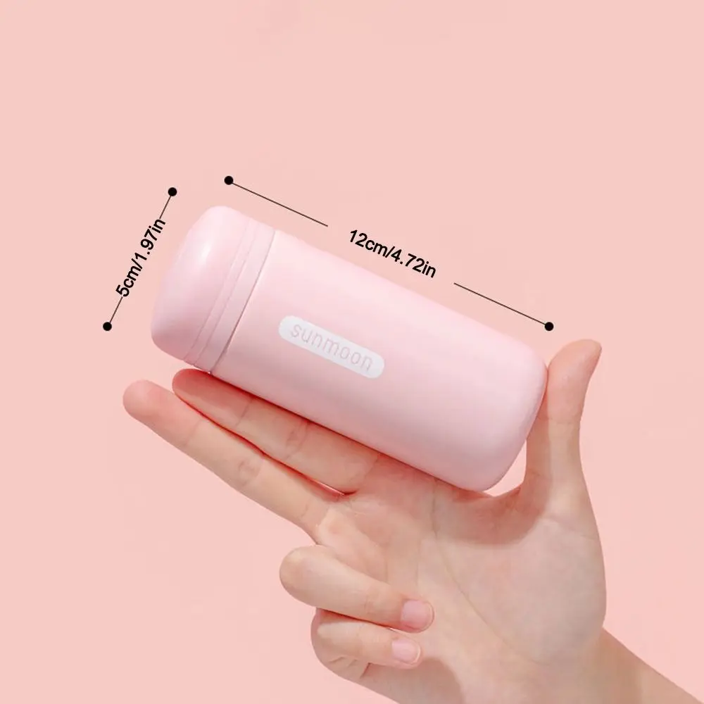 Portable 150ml Insulated Cup Mini Stainless Steel Water Bottle Large Capacity Leak-proof Travel Mug Drinkware