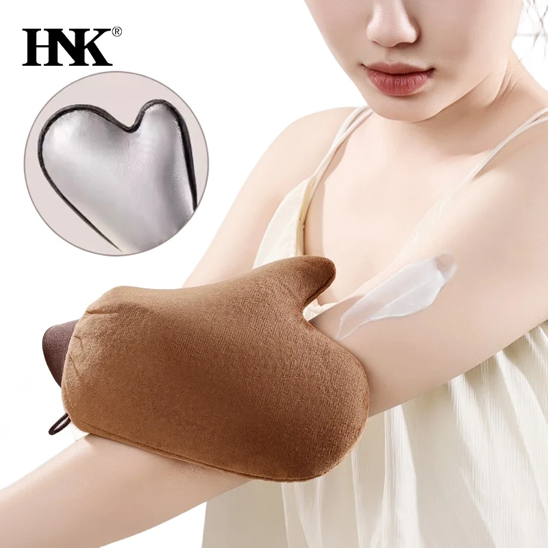 

1Pc Reusable Finger Glove Body Self Tan Glove Applicator Tanning Gloves Cream Lotion Mousse Body Cleaning Glove Self Tanner