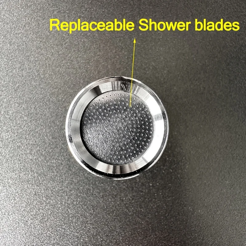 스테인리스 스틸 1/4인치 퀵 커넥트 샤워 세척 노즐 (고압 물총, 세차 및 정원 물주기 도구용)