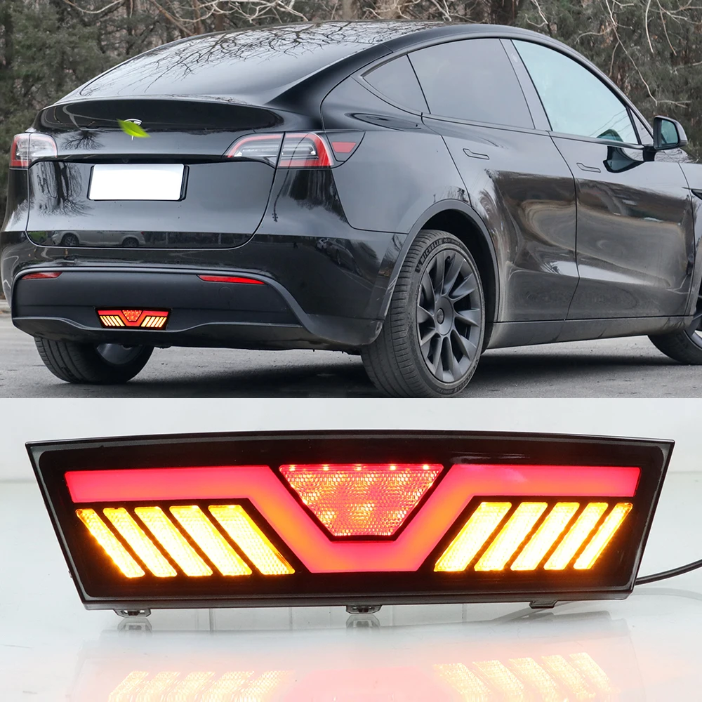 3in1 Functions Rear Running Light Brake Light Dynamic Turn Signal