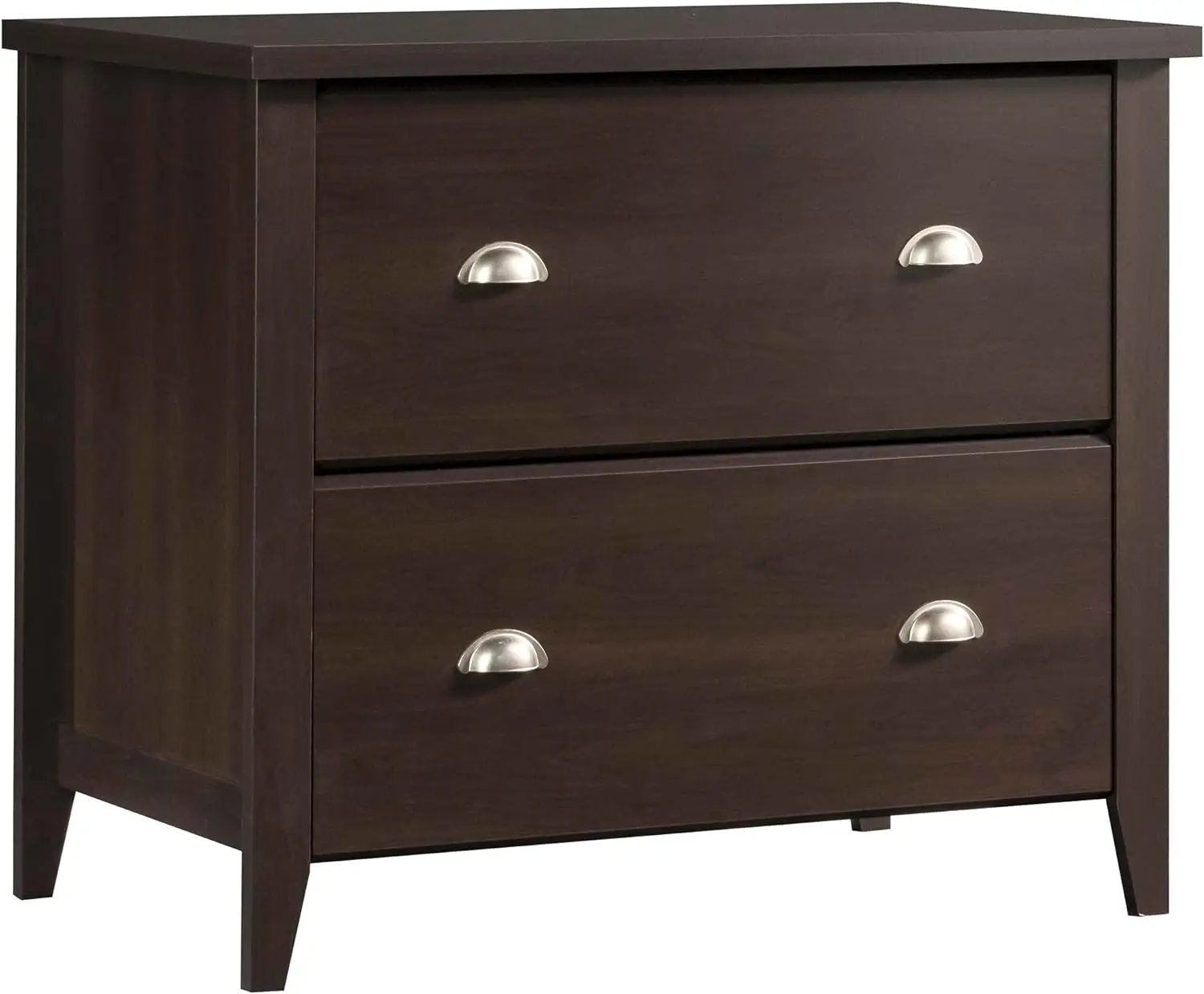 

Sauder Summit Station 2-Drawer Lateral File Cabinet, L: 33.86" x W: 20.87" x H: 29.02", Cinnamon Cherry Finish