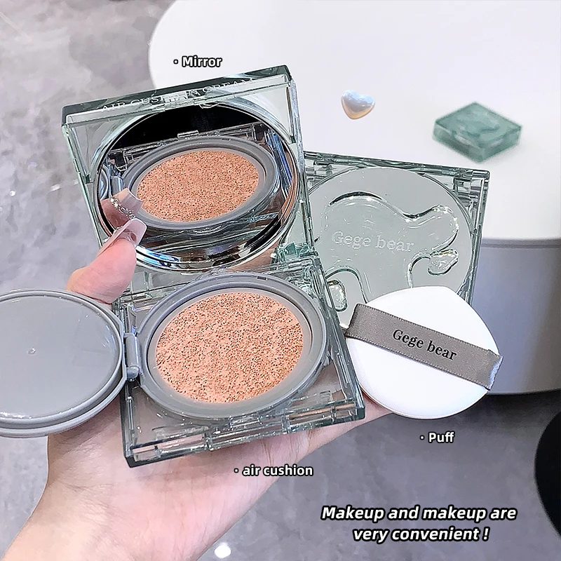 Moisturizing Air Cushion Foundation Light Natural Clear Liquid Brightens Skin Tone BB Cream cushion foundation