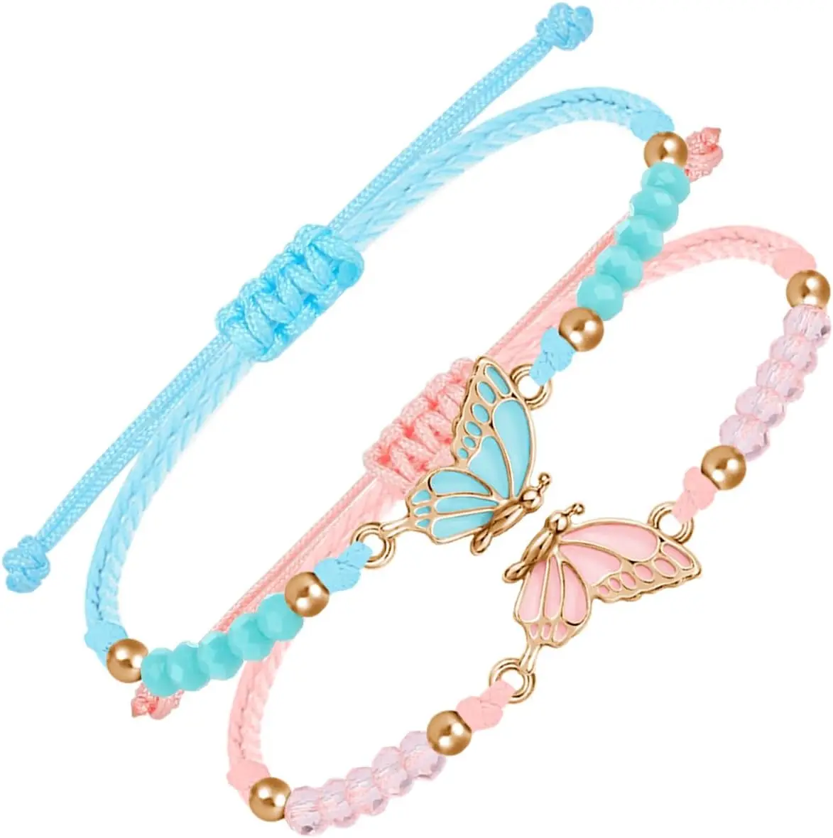 Blue Pink-Gold