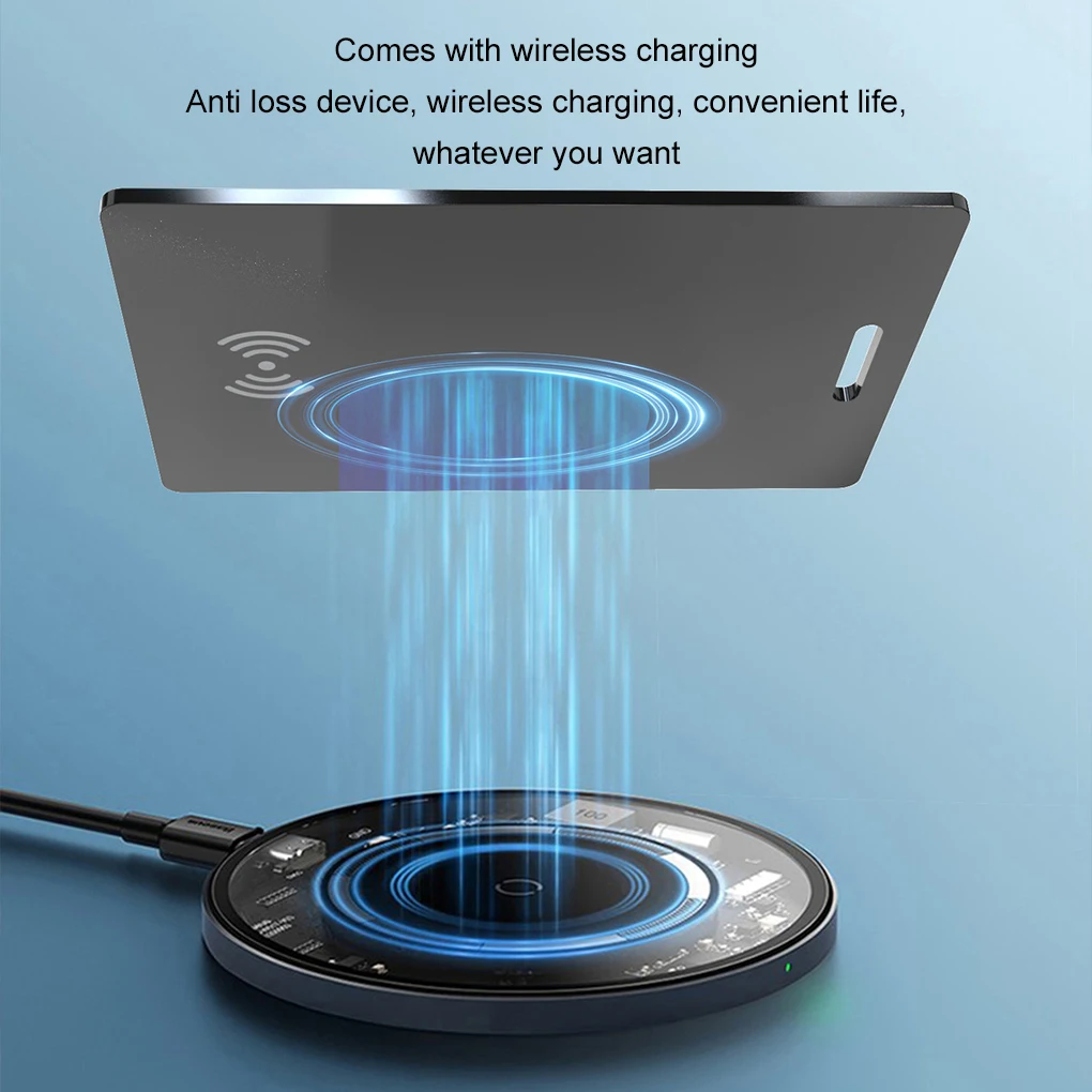 Track Wallet ForTracker Anytime Anywhere With Long Range Security Wireless Rechargeable Battery