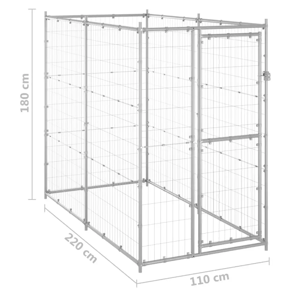 Compre Perreras Caseras Exteriores Grandes Galvanizadas Pie Del Perro De La  Alambrada 10*10*6 y Perreras Caseras Exteriores Grandes Galvanizadas Pie  Del Perro De La Alambrada 10*10*6 de China