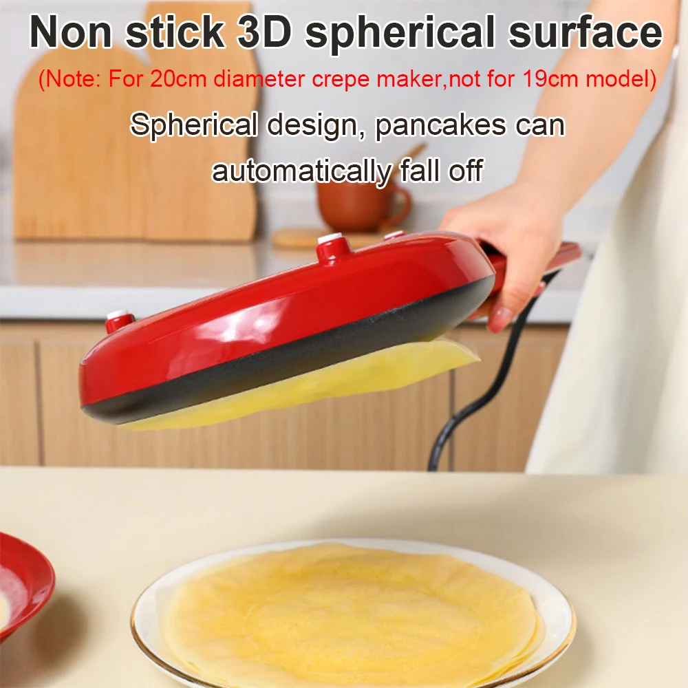 Non-stick Pancake Machine Electric Crepe Maker Baking Pan Spring Rolls Cake Pie Cooker Pizza Griddle Grill Pastry Heating Plate 3