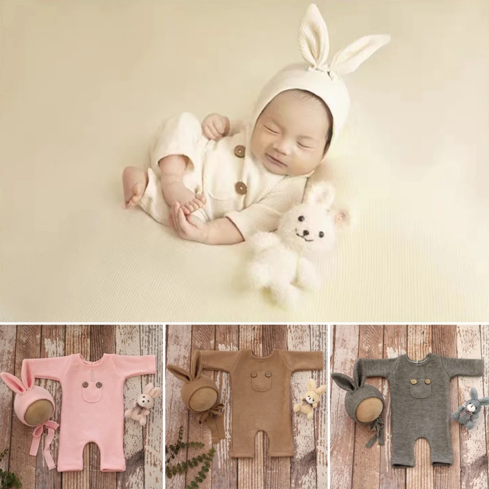 

Newborn Baby Birth Romper Photography Prop Boy Outfit Accessories Set Girl Clothing For Photo Shooting Costume Infant Male Items