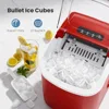 Ice Makers, Countertop Portable  Machine, 9 Bullet-Shaped Ice Cubes,26Lbs/24H, Self-Cleaning Function, Ice Makers 3